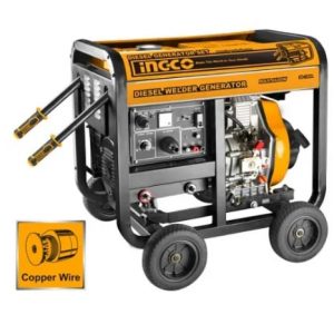 Máy phát điện và hàn dùng dầu Diesel Ingco GDW65001